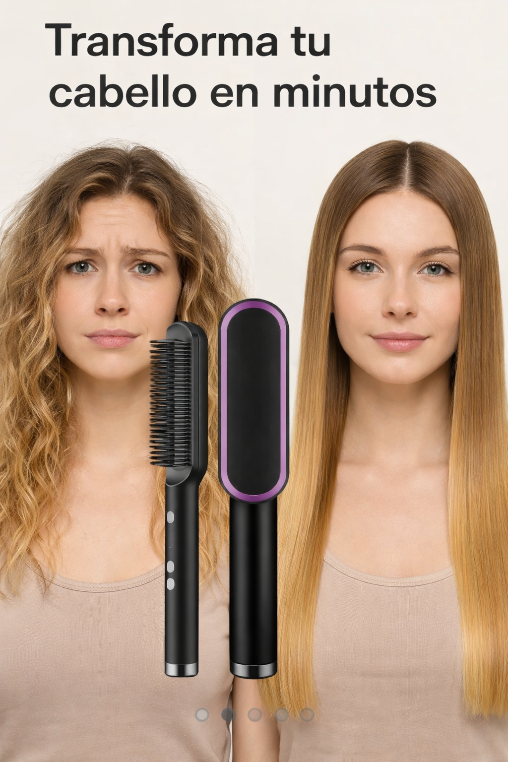 Cepillo Alisador Instantáneo